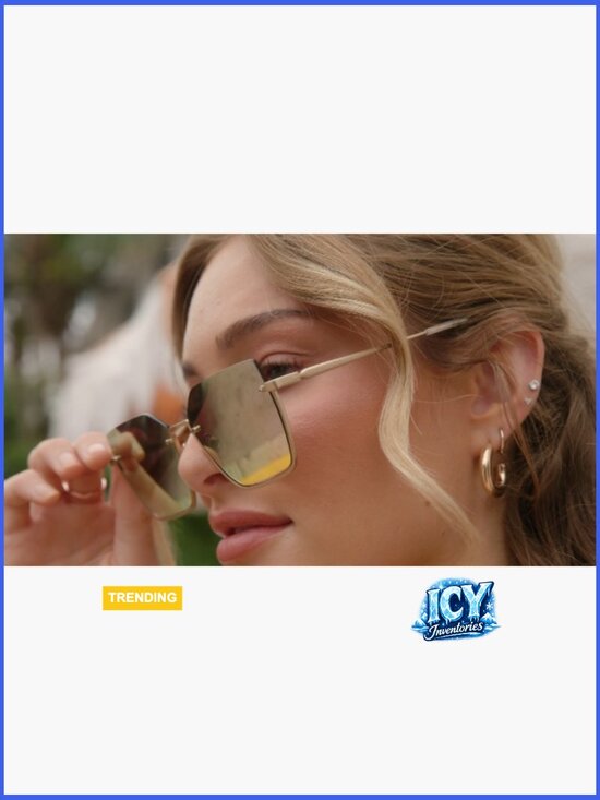 Cat Eye Sunglasses - Oversized, Scratch Resistant, UV Protection